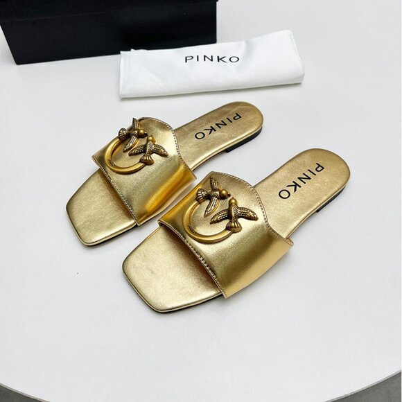 Pinko Golden Bird Sandals - Picture 4 of 8